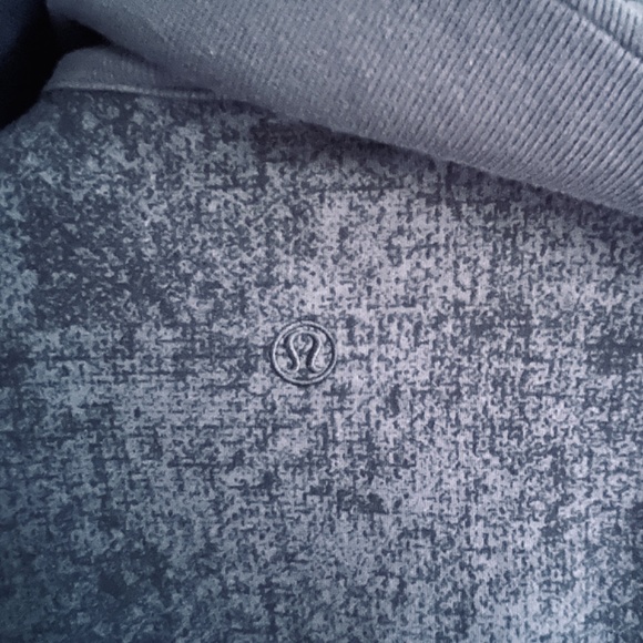 Lululemon Admiral Military Jersey Jacket Charcoal Black Zip Buttons Size 8 - Picture 8 of 9